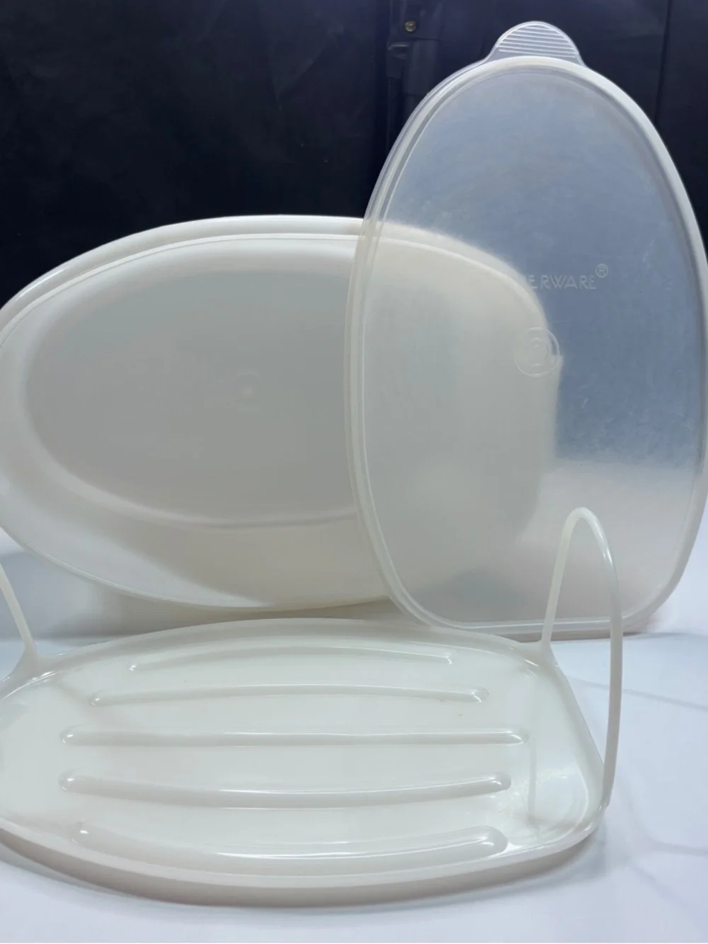 TUPPERWARE Turkey Ham Chicken Roast Flavor Saver Keeper #487-3
